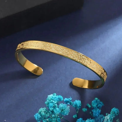 14K GOLD-PLATED AYET-EL KURSI BRACELET